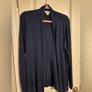 Liz Claiborne Navy Cardigan